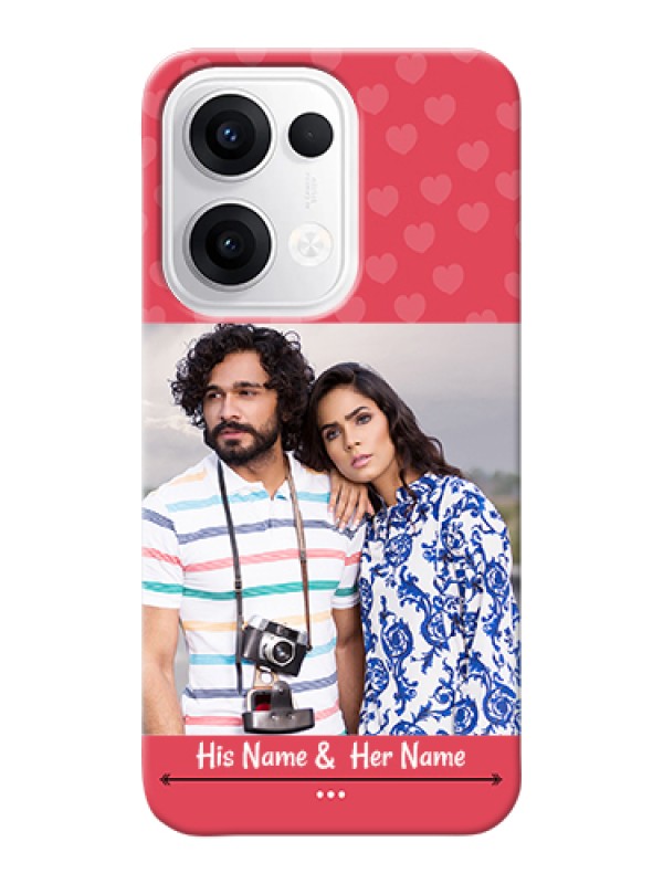 Custom Oppo Reno 13 5G Custom Hard Phone Case - Simple Love Design