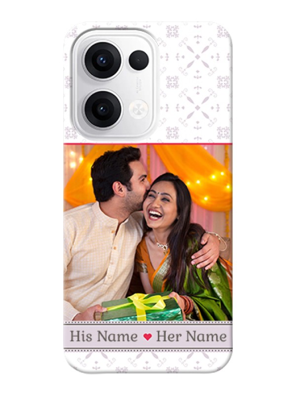 Custom Oppo Reno 13 5G Custom Hard Phone Case - With Photo And Ethnic Design