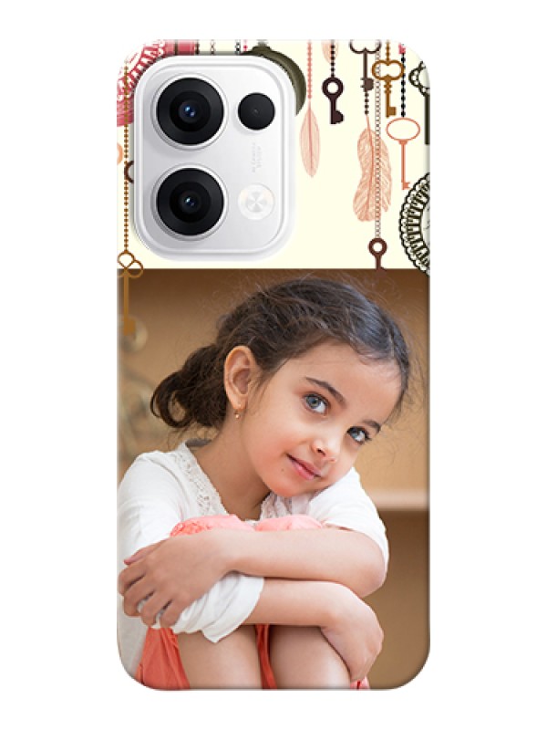 Custom Oppo Reno 13 5G Custom Hard Phone Case - Boho Style Design