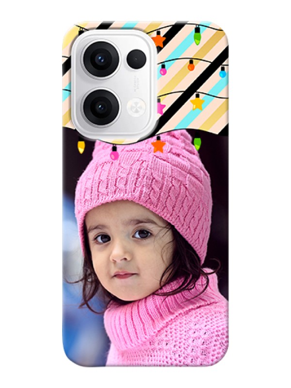 Custom Oppo Reno 13 5G Custom Hard Phone Case - Lights Hanging Design