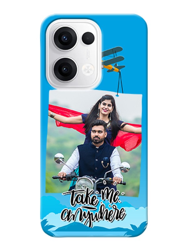 Custom Oppo Reno 13 5G Custom Hard Phone Case - Traveller Design