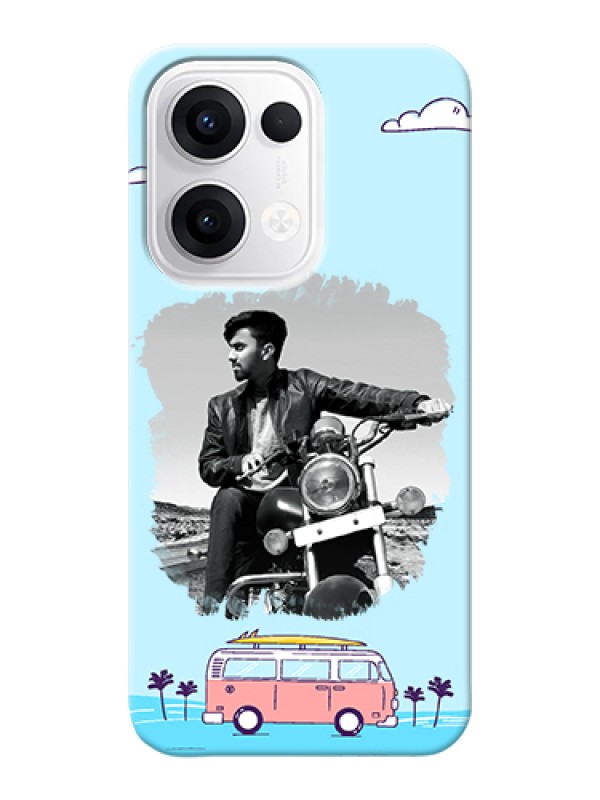 Custom Oppo Reno 13 5G Custom Hard Phone Case - Travel & Adventure Design
