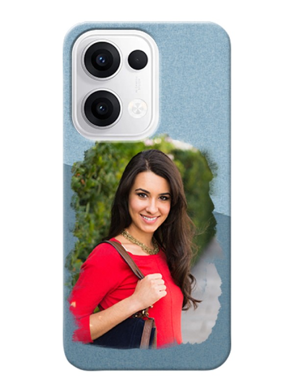 Custom Oppo Reno 13 5G Custom Hard Phone Case - Grunge Line Art Design