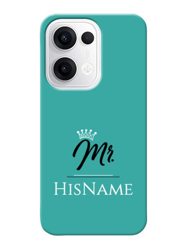 Custom Oppo Reno 13 5G Custom Hard Phone Case - Mr With Name Design