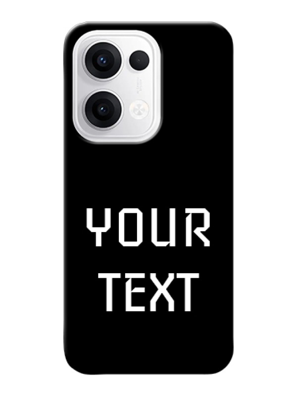 Custom Oppo Reno 13 5G Custom Hard Phone Case - Your Name Design