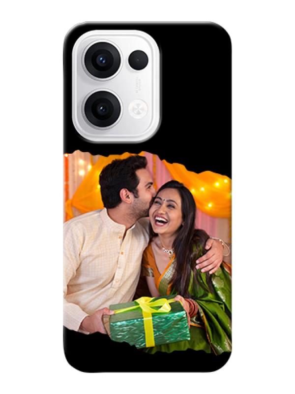 Custom Oppo Reno 13 5G Custom Hard Phone Case - Tear - Off Design