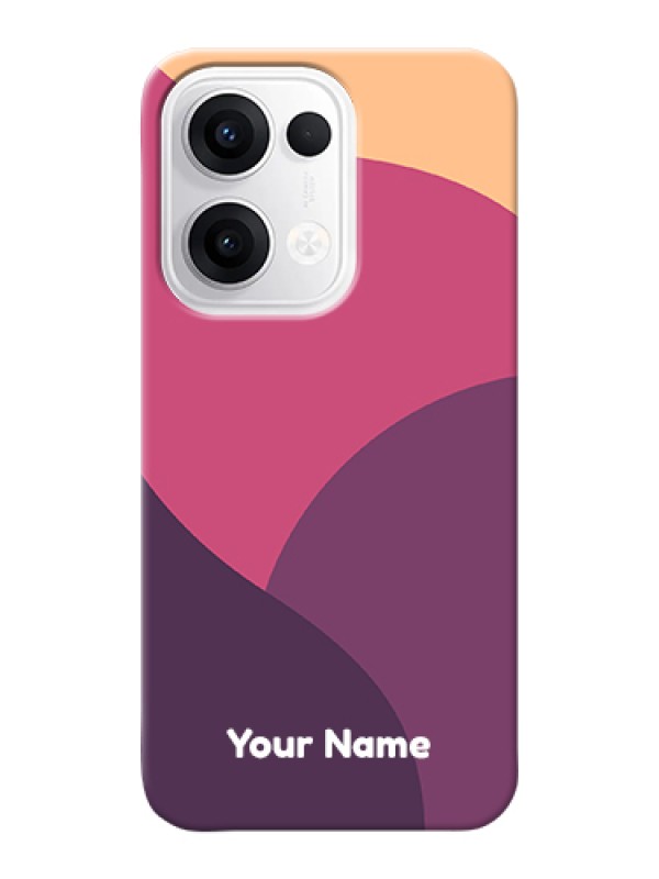 Custom Oppo Reno 13 5G Custom Hard Phone Case - Mixed Multi - Colour Abstract Art Design