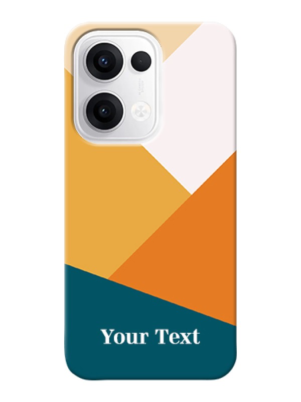 Custom Oppo Reno 13 5G Custom Hard Phone Case - Stacked Multi - Colour Design