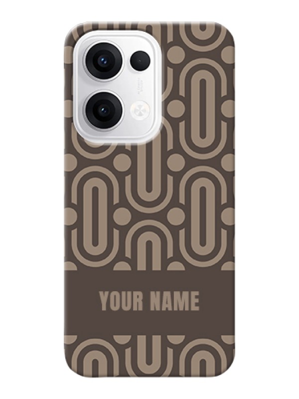 Custom Oppo Reno 13 5G Custom Hard Phone Case - Captivating Zero Pattern Design
