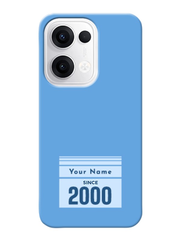 Custom Oppo Reno 13 5G Custom Hard Phone Case - Custom Year Of Birth Design