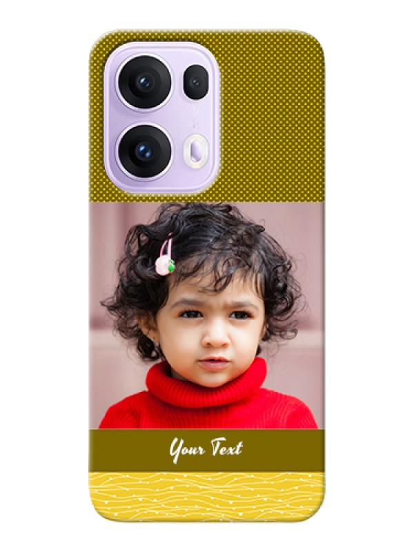 Custom Oppo Reno 13 Pro 5G Custom Hard Phone Case - Simple Green Color Design