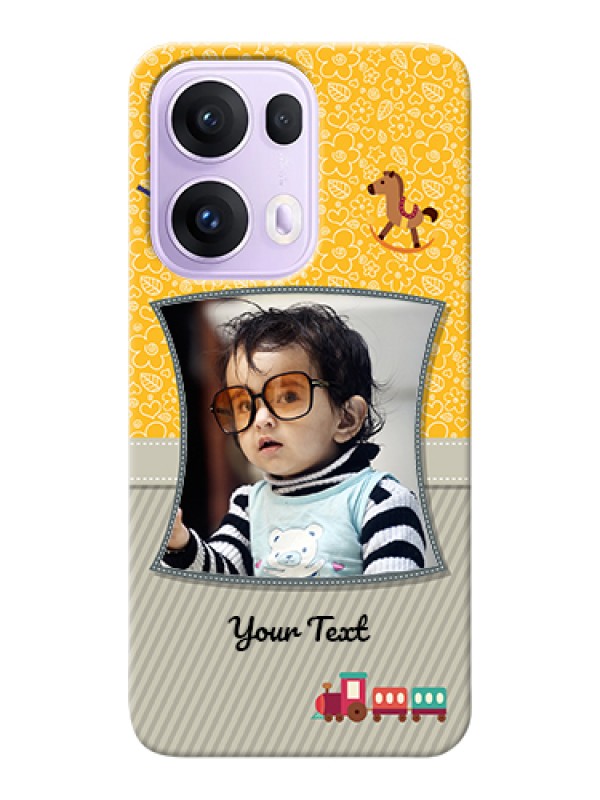 Custom Oppo Reno 13 Pro 5G Custom Hard Phone Case - Baby Picture Upload Design