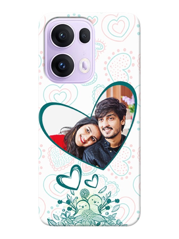 Custom Oppo Reno 13 Pro 5G Custom Hard Phone Case - Premium Couple Design