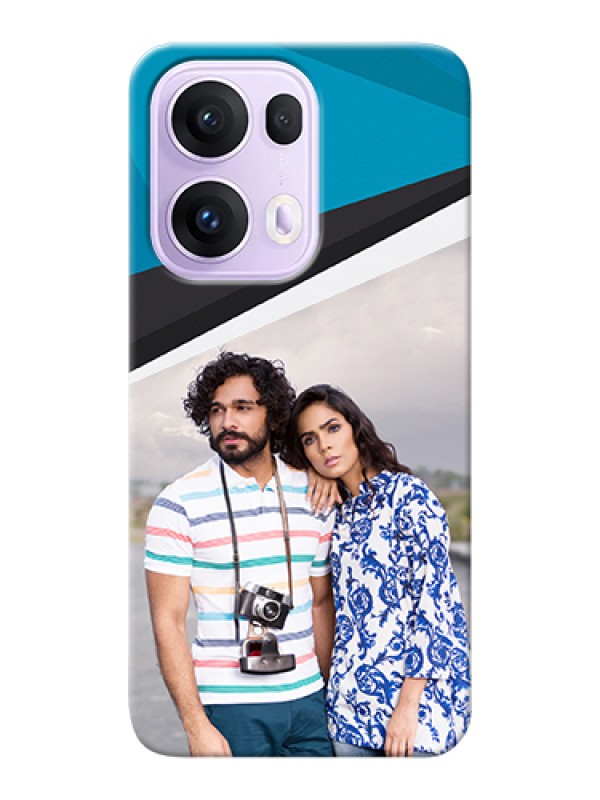 Custom Oppo Reno 13 Pro 5G Custom Hard Phone Case - Simple Pattern Photo Upload Design