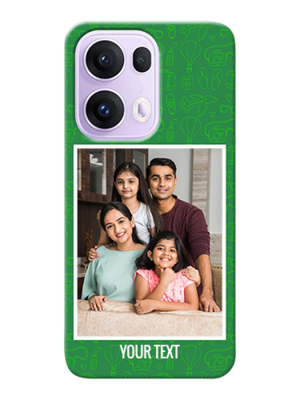 Custom Oppo Reno 13 Pro 5G Custom Hard Phone Case - Picture Upload Design