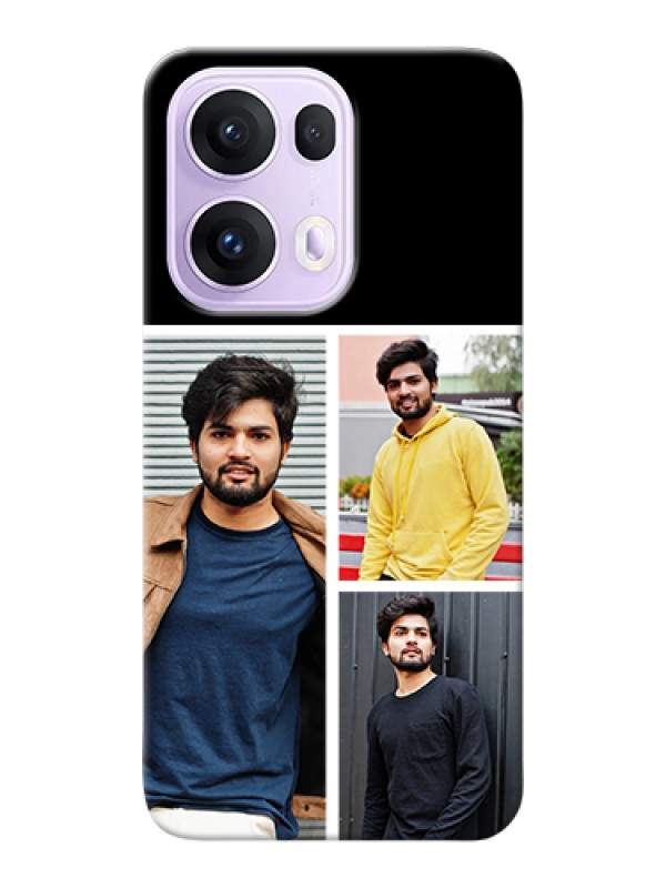 Custom Oppo Reno 13 Pro 5G Custom Hard Phone Case - Upload Multiple Picture Design