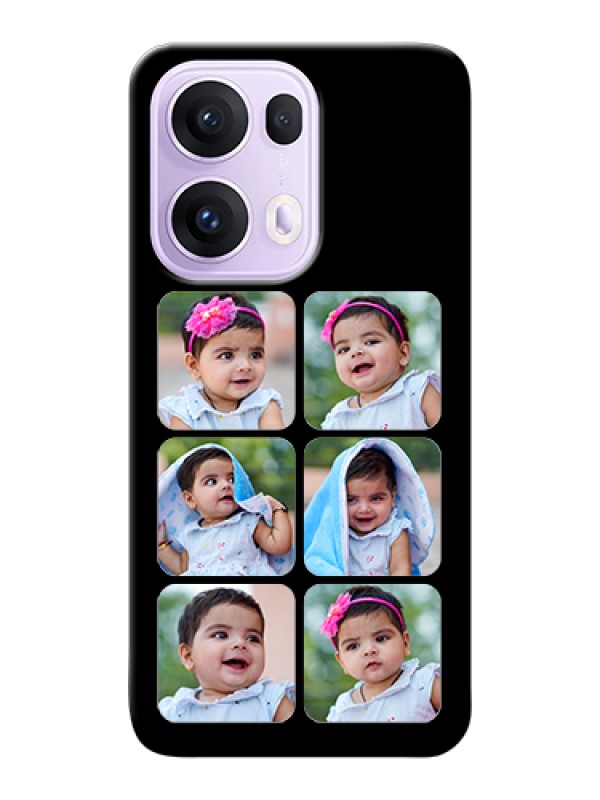 Custom Oppo Reno 13 Pro 5G Custom Hard Phone Case - Multiple Pictures Design