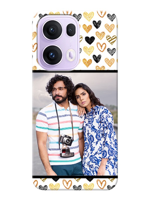 Custom Oppo Reno 13 Pro 5G Custom Hard Phone Case - Love Symbol Design