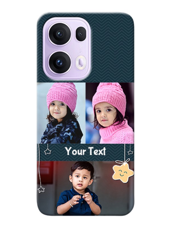 Custom Oppo Reno 13 Pro 5G Custom Hard Phone Case - Hanging Stars Design