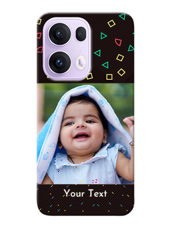 Custom Oppo Reno 13 Pro 5G Custom Hard Phone Case - With Confetti Birthday Design