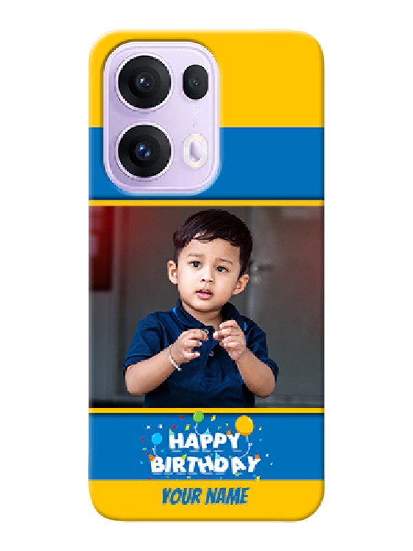 Custom Oppo Reno 13 Pro 5G Custom Hard Phone Case - Birthday Wishes Design