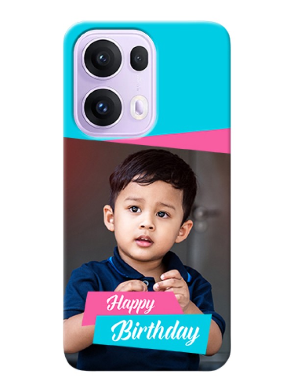 Custom Oppo Reno 13 Pro 5G Custom Hard Phone Case - Image Holder With 2 Color Design