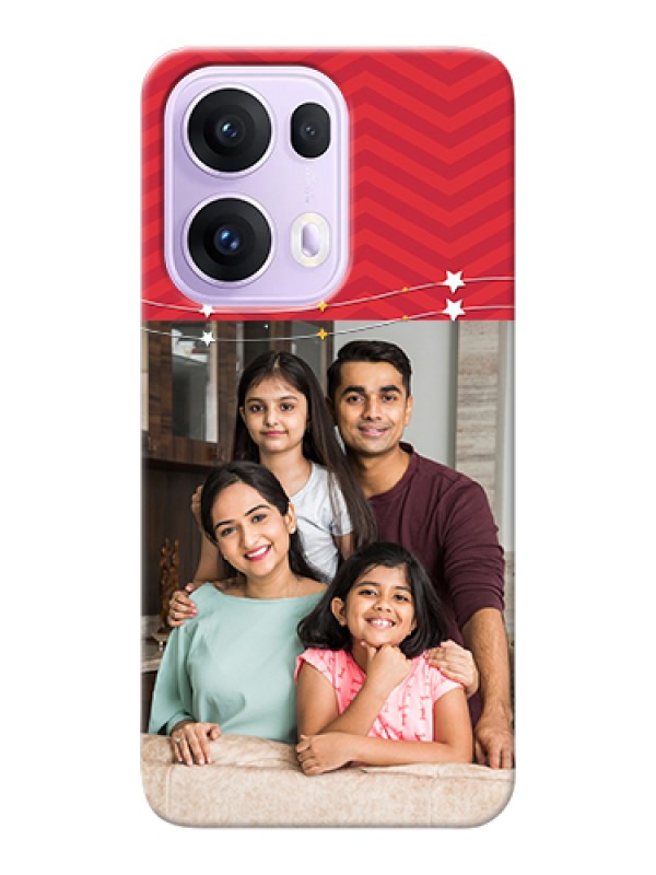 Custom Oppo Reno 13 Pro 5G Custom Hard Phone Case - Happy Family Design