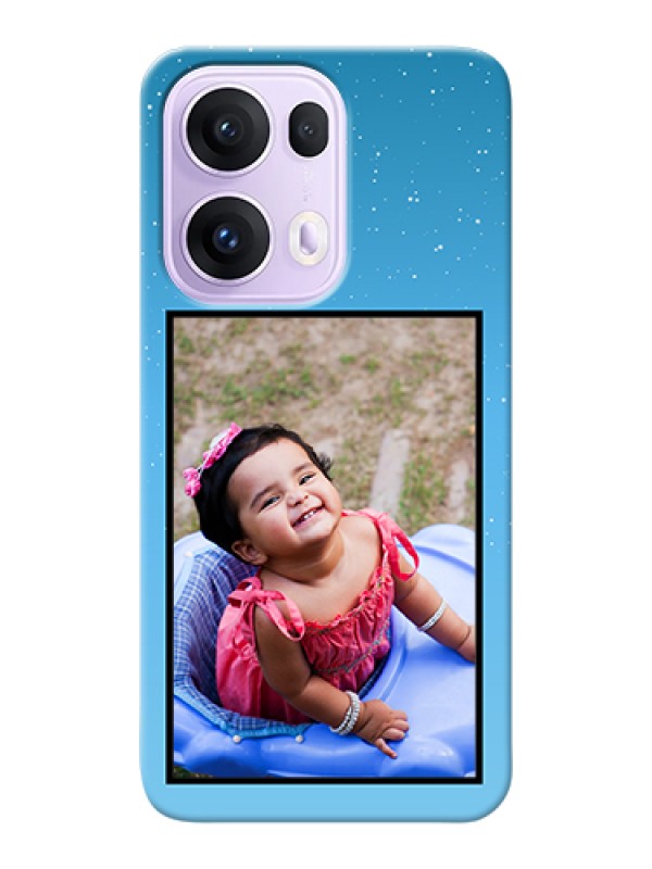 Custom Oppo Reno 13 Pro 5G Custom Hard Phone Case - Wave Pattern Colorful Design