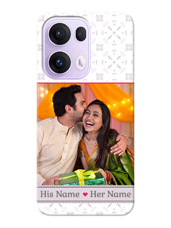 Custom Oppo Reno 13 Pro 5G Custom Hard Phone Case - With Photo And Ethnic Design
