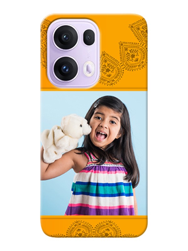 Custom Oppo Reno 13 Pro 5G Custom Hard Phone Case - Photo Wedding Design