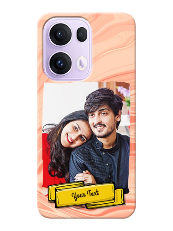 Custom Oppo Reno 13 Pro 5G Custom Hard Phone Case - Marble Texture Design