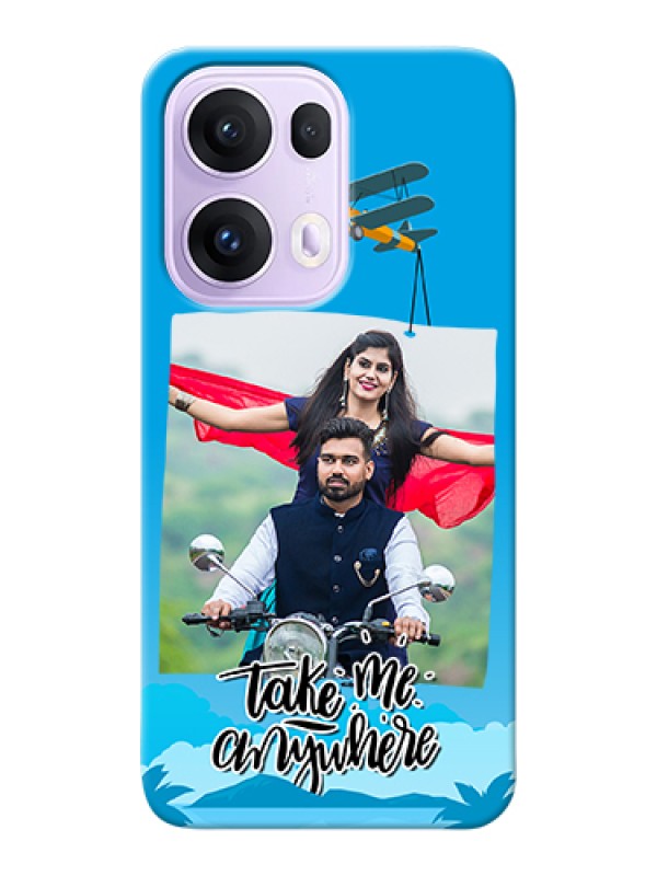 Custom Oppo Reno 13 Pro 5G Custom Hard Phone Case - Traveller Design