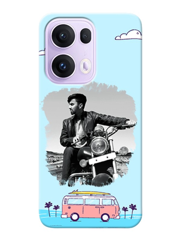 Custom Oppo Reno 13 Pro 5G Custom Hard Phone Case - Travel & Adventure Design