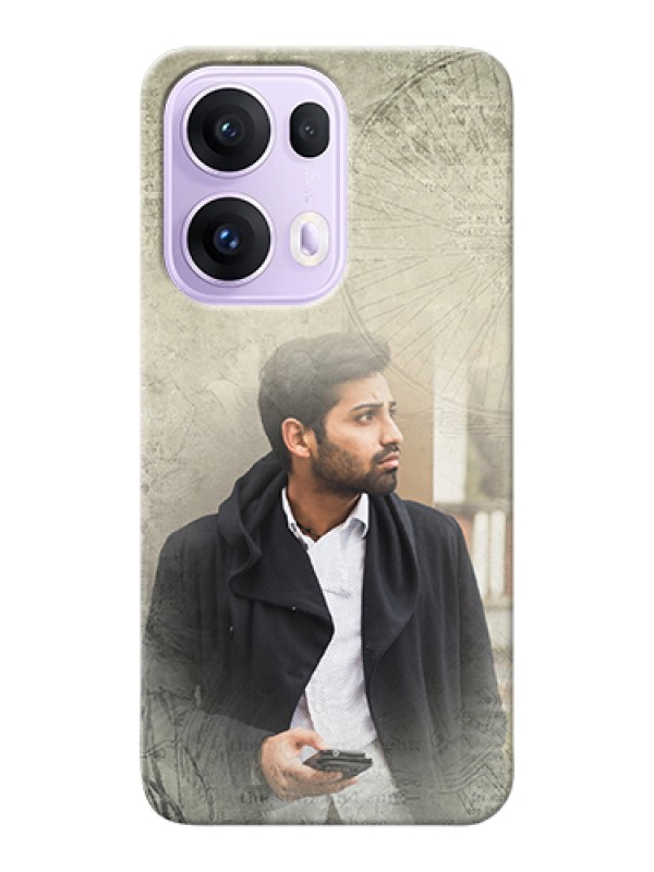 Custom Oppo Reno 13 Pro 5G Custom Hard Phone Case - With Vintage Design