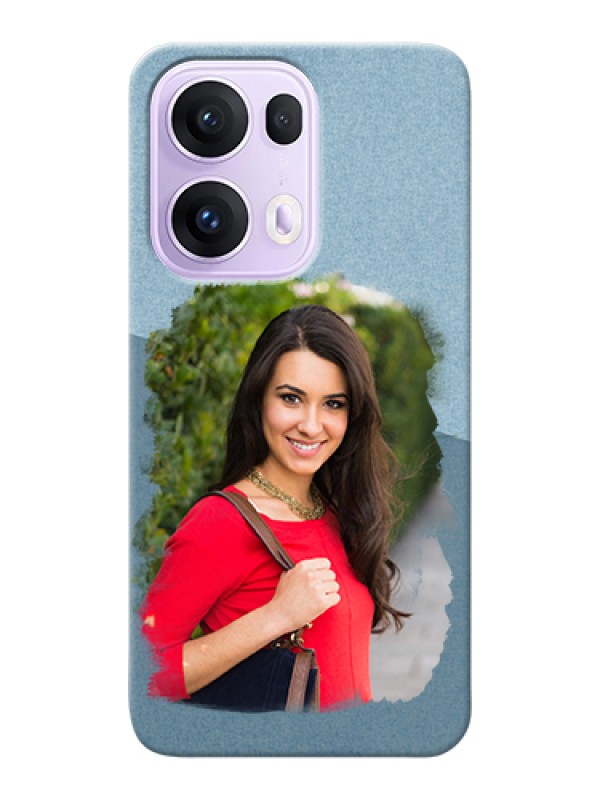 Custom Oppo Reno 13 Pro 5G Custom Hard Phone Case - Grunge Line Art Design