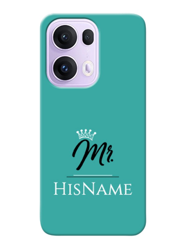 Custom Oppo Reno 13 Pro 5G Custom Hard Phone Case - Mr With Name Design
