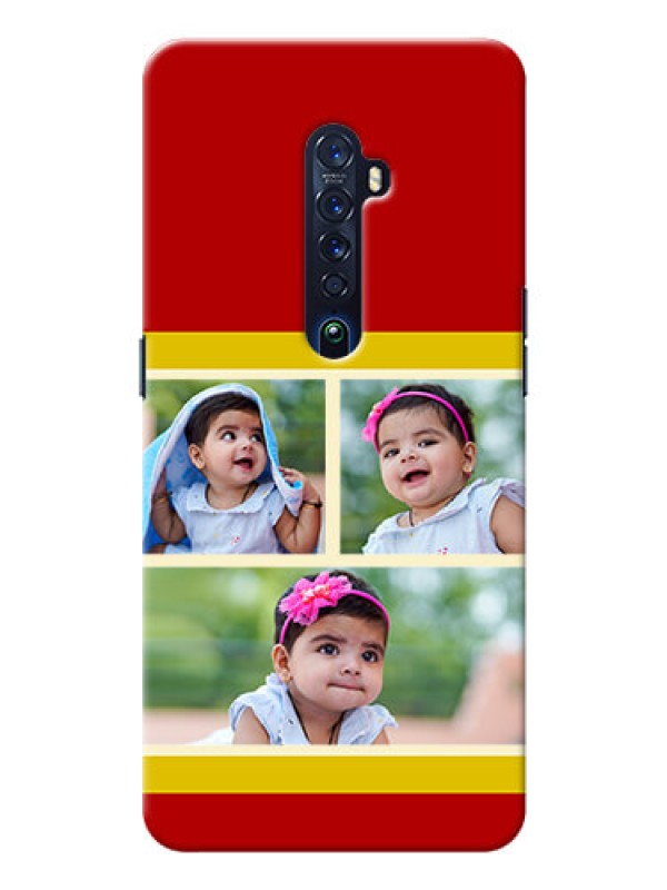 Custom Oppo Reno 2 mobile phone cases: Multiple Pic Upload Design