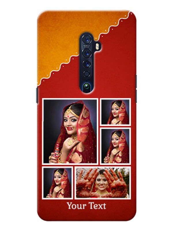 Custom Oppo Reno 2 customized phone cases: Wedding Pic Upload Design