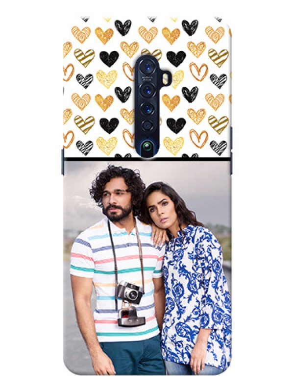 Custom Oppo Reno 2 Personalized Mobile Cases: Love Symbol Design