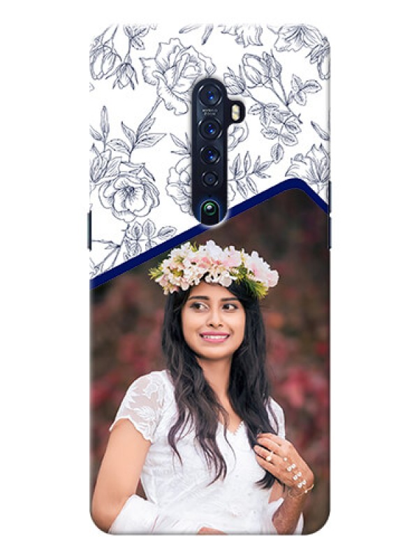 Custom Oppo Reno 2 Phone Cases: Premium Floral Design