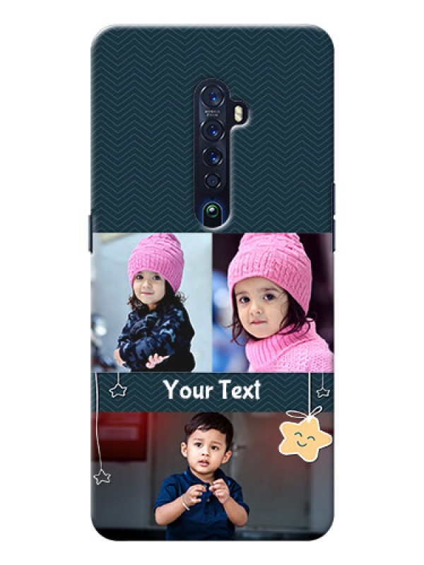 Custom Oppo Reno 2 Mobile Back Covers Online: Hanging Stars Design
