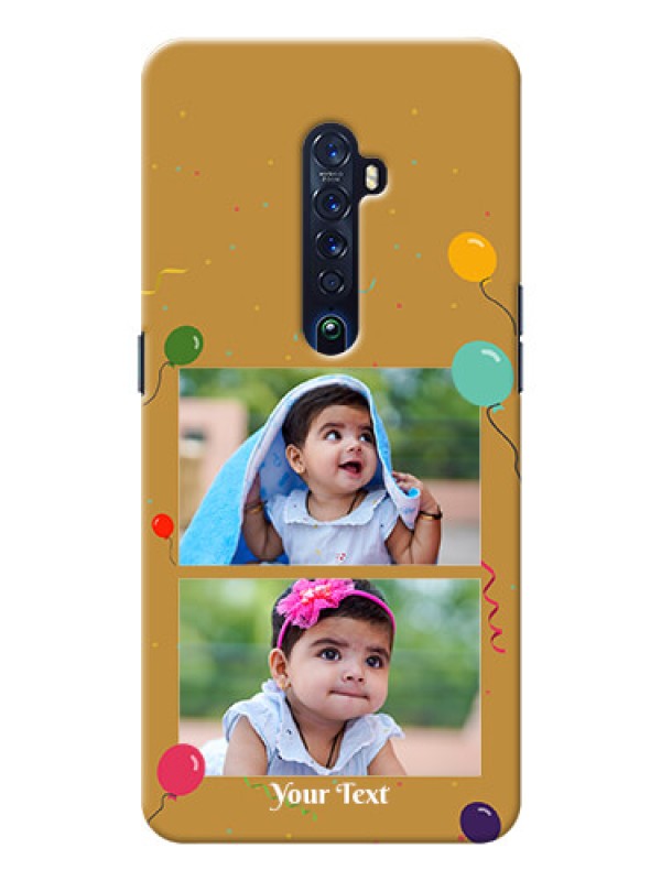 Custom Oppo Reno 2 Phone Covers: Image Holder with Birthday Celebrations Design
