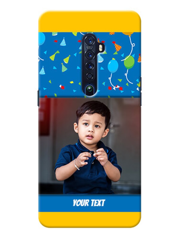 Custom Oppo Reno 2 Mobile Back Covers Online: Birthday Wishes Design