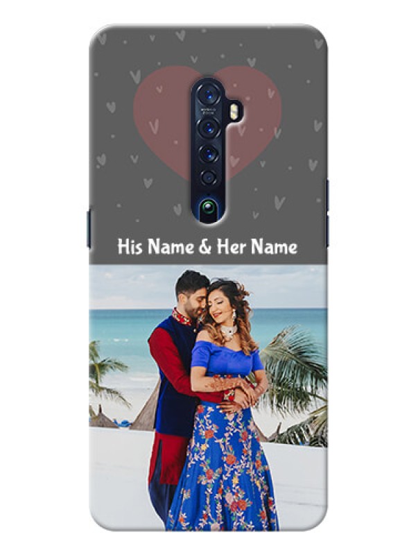 Custom Oppo Reno 2 Mobile Covers: Buy Love Design with Photo Online