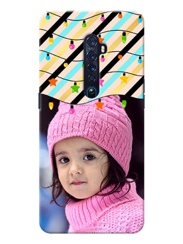 Custom Oppo Reno 2 Personalized Mobile Covers: Lights Hanging Design