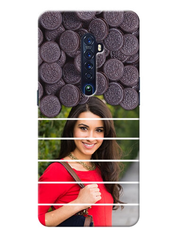 Custom Oppo Reno 2 Custom Mobile Covers with Oreo Biscuit Design