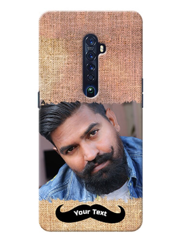 Custom Oppo Reno 2 Mobile Back Covers Online with Texture Design