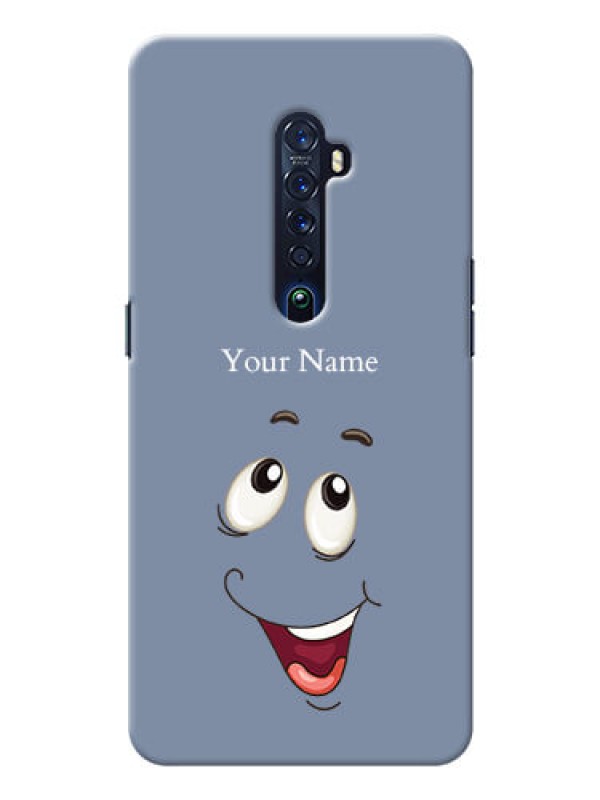 Custom Reno 2 Phone Back Covers: Laughing Cartoon Face Design