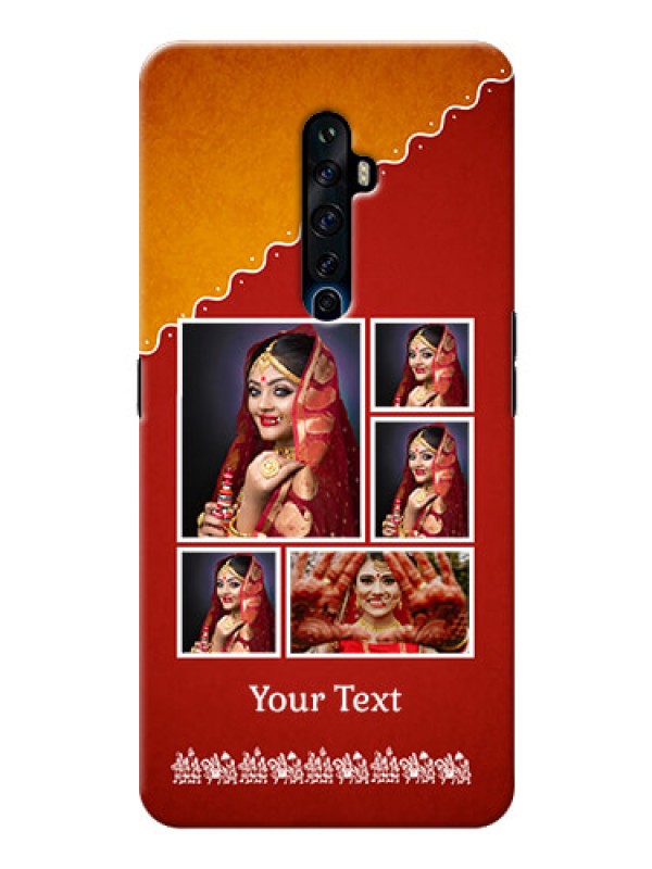 Custom Reno 2F customized phone cases: Wedding Pic Upload Design