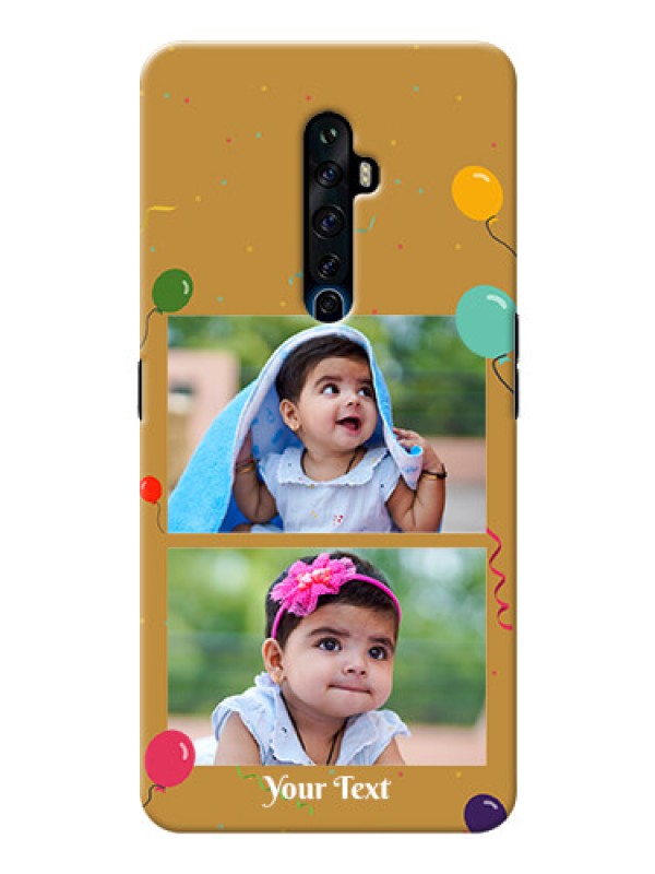Custom Reno 2F Phone Covers: Image Holder with Birthday Celebrations Design